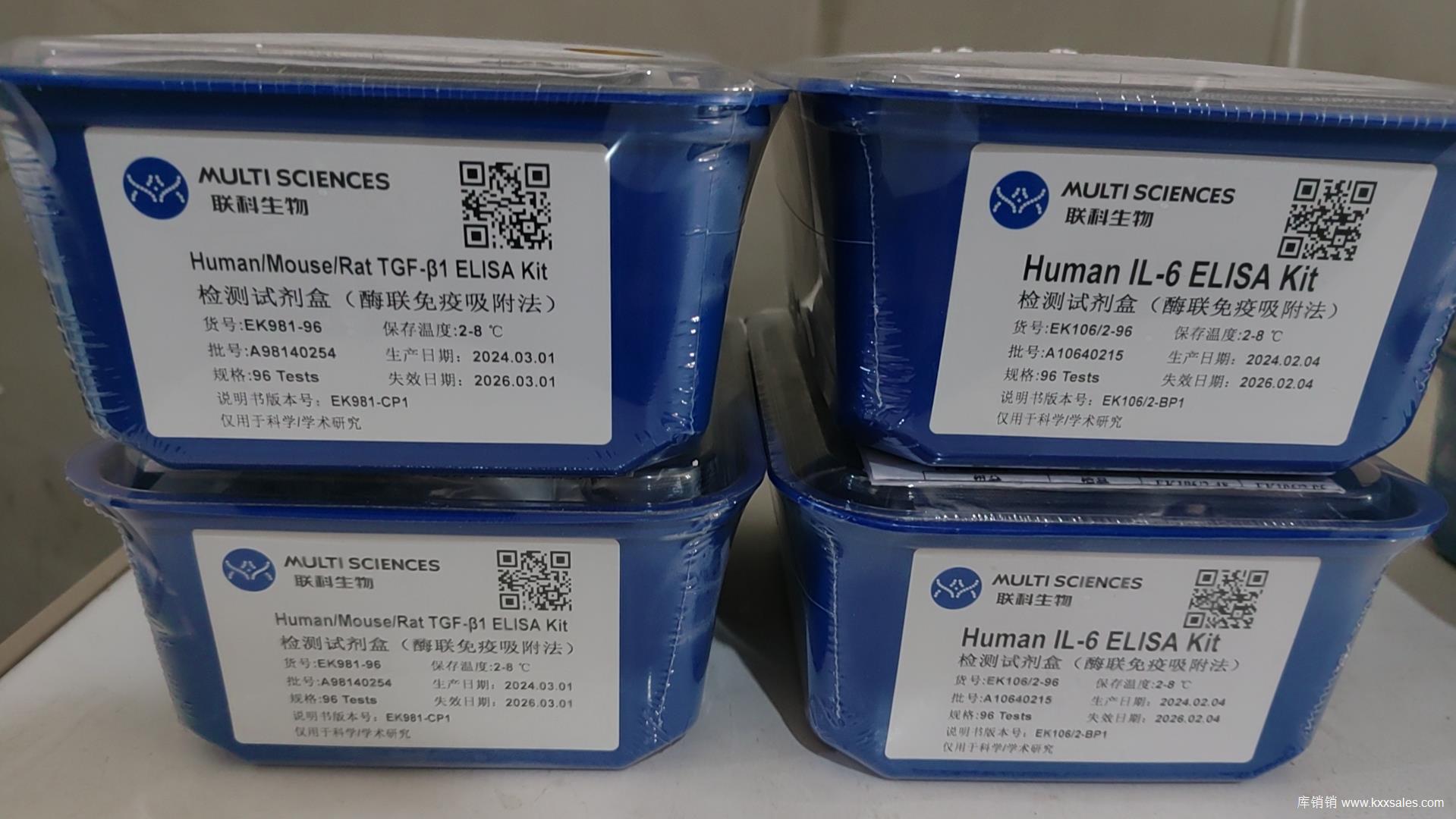 连科生物 Human IL-6 ELISA Kit检测试剂盒(酶联免疫吸附法)